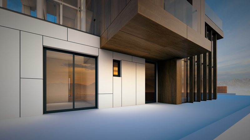 Kompakt Laminat Giydirme uygulaması